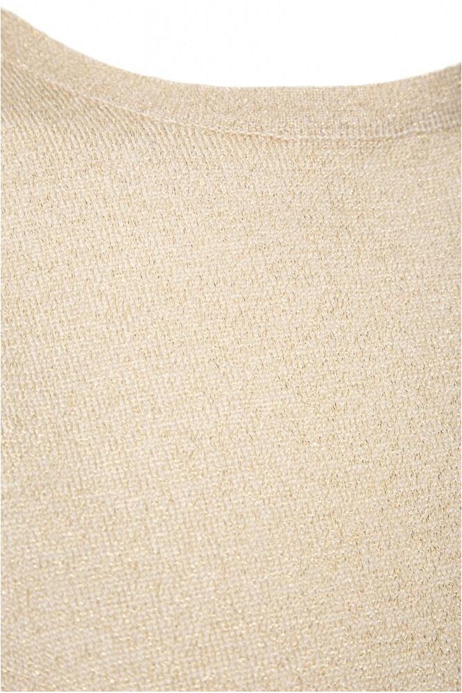 RAKA KNIT TOP MI3572 348L MEDAL GOLD METALLIC